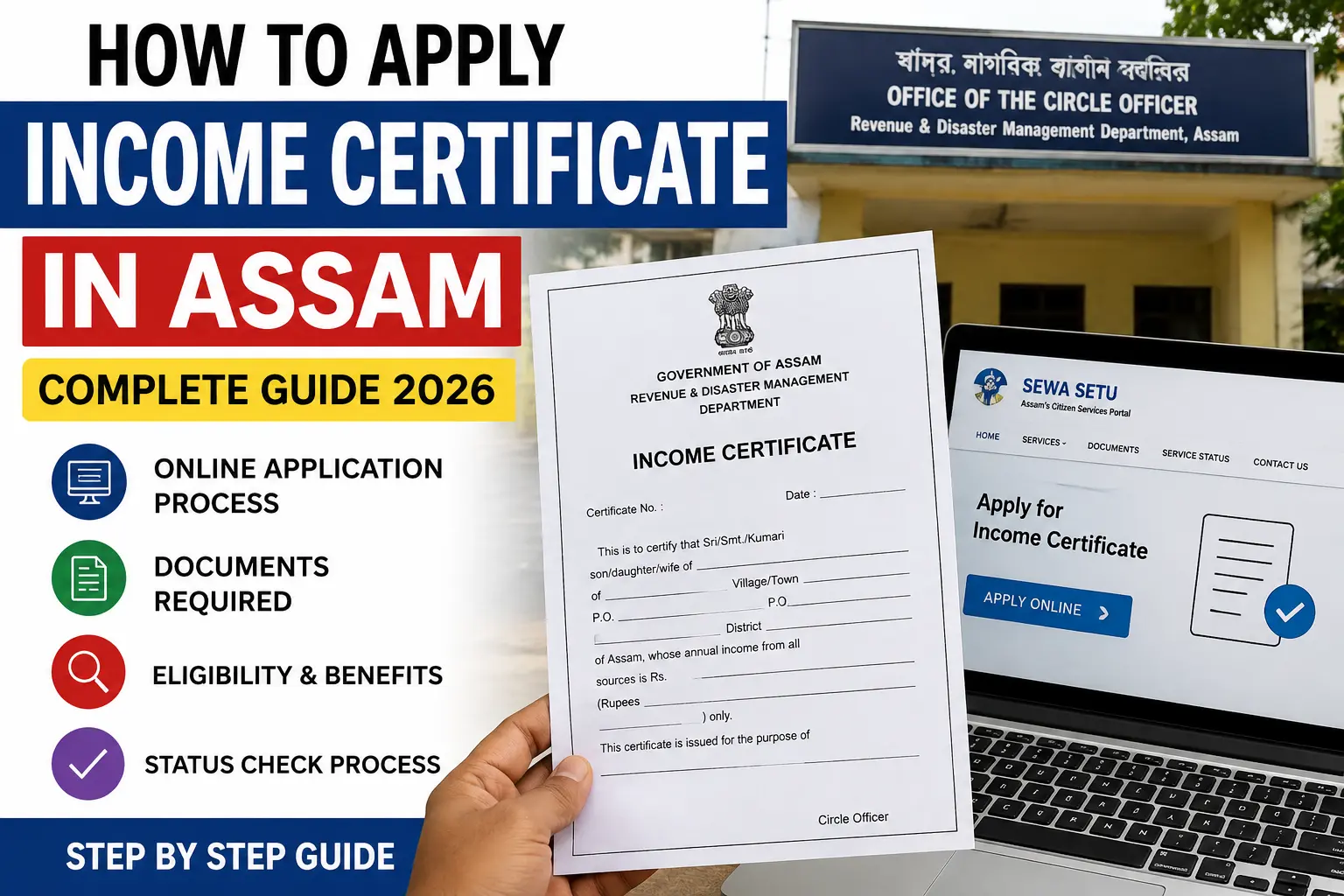 How to Apply Income Certificate in Assam